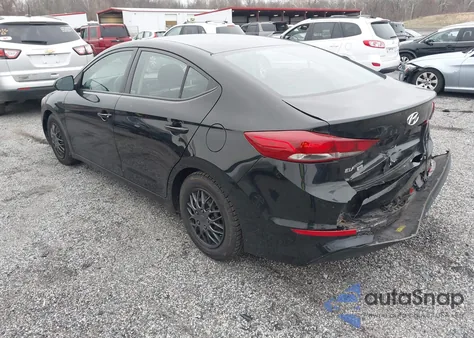 2018 Hyundai Elantra Se from USA, damaged, VIN 5NPD74LF4JH242797